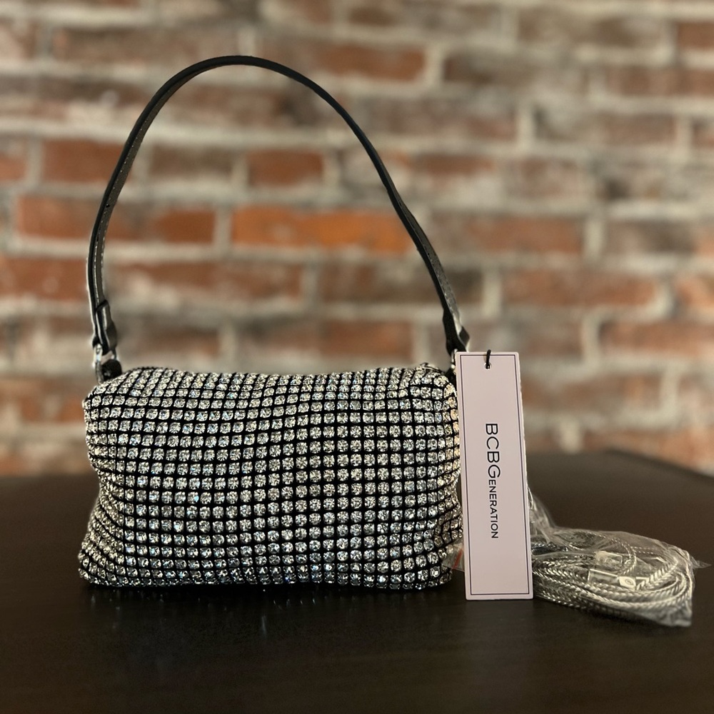 BCBG bag (Rhinestones and Black) NWT